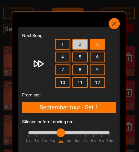 Stage Player - Chained play configuration